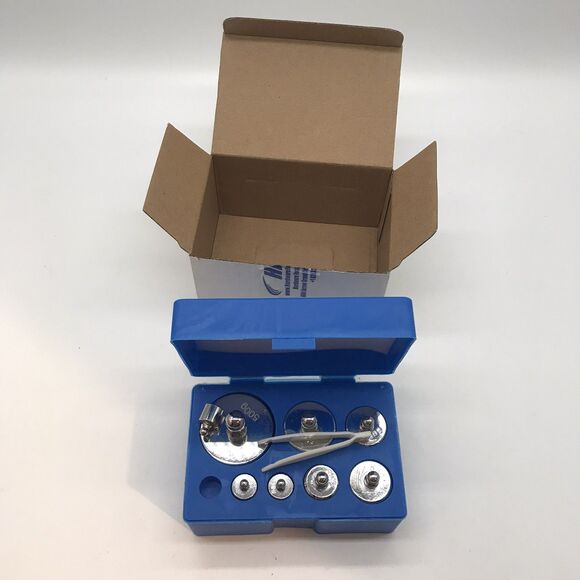 HFS(R) Scale Balance Calibration Weight Set - 10-1000G 8Pc Set with Case NEW - Picture 5 of 10